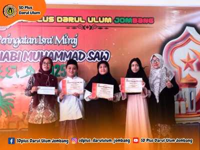 Siswa SD Plus Darul Ulum Jombang Raih Penghargaan pada Lomba CCI dan Sholat Berjamaah